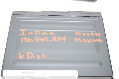 INFINITI I30 Q45 QX4 MAXIMA 6 DISC CD CHANGER OEM
