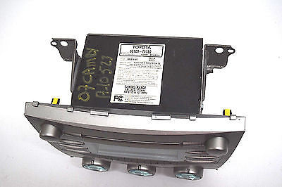 07 08 09 TOYOTA CAMRY CD PLAYER RADIO CLIMATE CONTROL