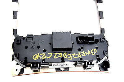 01 02 03 04 05 MECEDES C230 C240 DUEL DUAL CLIMATE CONTROL DASH BEZEL