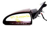 06 07 08 09 10 11 12 13 14 15 CHEVY IMPALA LEFT DRIVER SIDE MIRROR MAROON