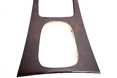 01 02 03 04 05 MERCEDES C230 SHIFTER BEZEL WOOD GRAIN
