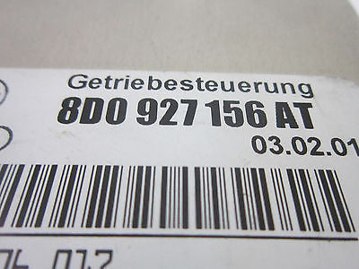 00 01 02 VW PASSA A4 TCU TRANSMISSON COMPUTER 8D0927156AT
