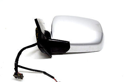 01 02 03 04 05 06 ACURA MDX LEFT DRIVER SIDE VIEW MIRROR SILVER/BLACK TRIM