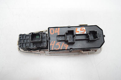 03 04 05 LINCOLN LS LEFT DRIVER MASTER WINDOW SWITCH WOODGRAIN