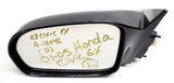 01 02 03 04 05 HONDA CIVIC EX LEFT DRIVER MIRROR BLACK