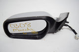 03 04 05 06 07 08 MAZDA 6 LEFT DRIVER SIDE VIEW MIRROR SILVER BLACK TRIM