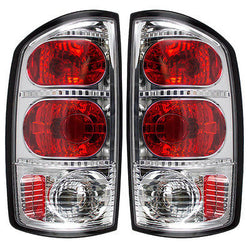 CRYSTAL LENS Tail Lamps Replacement for 02-05 Dodge Pickup 2222-0103B PAIR