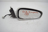 00 01 02 03 04 05 CHEVY IMPALA RIGHT PASSENGER SIDE VIEW MIRROR SILVER