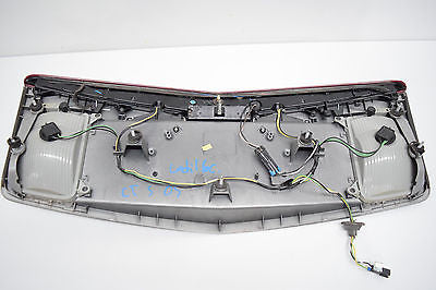 03 04 05 06 07 CADILLAC CTS 3RD BRAKE LIGHT DRIVER LICENSE TRUNK TRIM LIGHTS UP