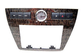 06 07 08 09 MERCURY MILAN FUSION RADIO DASH BEZEL CLOCK WOODGRAIN