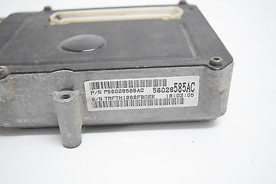 02 DODGE RAM 1500 ECU ECM ENGINE COMPUTER P56028585AC
