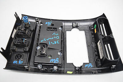 04 05 06 DURANGO DIGITAL CLIMATE CONTROL  DASH RADIO BEZEL  OEM