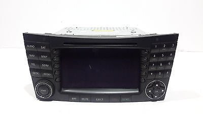 03 04 05 06 MERCEDES E320 E55 NAVIGATION GPS SYSTEM RADIO