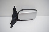 99 00 BMW 323I LEFT DRIVER MIRROR SILVER WITH BLACK TRIM