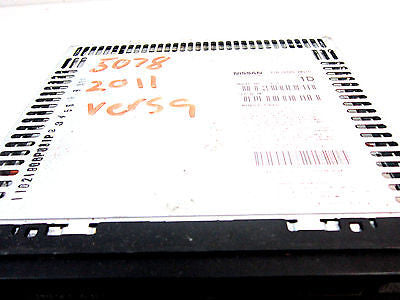 07 08 09 10 11 NISSAN VERSA 6 DISC CD PLAYER RADIO MP3