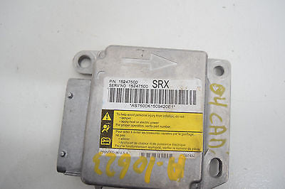 04 05 CADILLAC SRX AIRBAG CONTROL MODULE 15247500