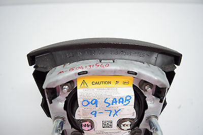 07 08 09 SAAB 97 9.7 9-7 DRIVER AIRBAG WITH EMBLEM
