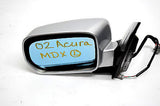 01 02 03 04 05 06 ACURA MDX LEFT DRIVER SIDE VIEW MIRROR SILVER/BLACK TRIM