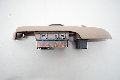 01 02 03 FORD EXPLORER LEFT DRIVER MASTER WINDOW SWITCH OEM 2DR 2 DOOR TAN