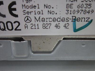 03 04 05 06 MERCEDES E500 E320 AMP AMPLIFIER A2118274642