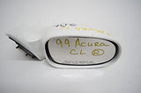 01 02 03 ACURA CL RIGHT PASSENGER SIDE VIEW MIRROR WHITE