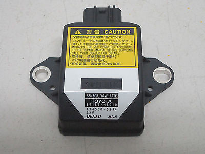04-06 07 08 09 TOYOTA PRIUS TACOMA HIGHLANDER RX330 YAW RATE SENSOR 8918348010