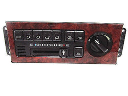 98 99 00 01 02 ISUZU TROOPER CLIMATE CONTROL WOODGRAIN