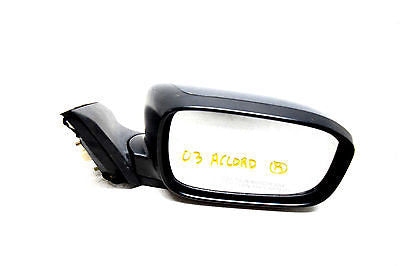 03 04 05 06 07 HONDA ACCORD RIGHT PASSENGER MIRROR BLUE BLACK TRIM