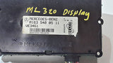 98 99 00 01 02 03 MERCEDES ML320 OVERHEAD DISPLAY