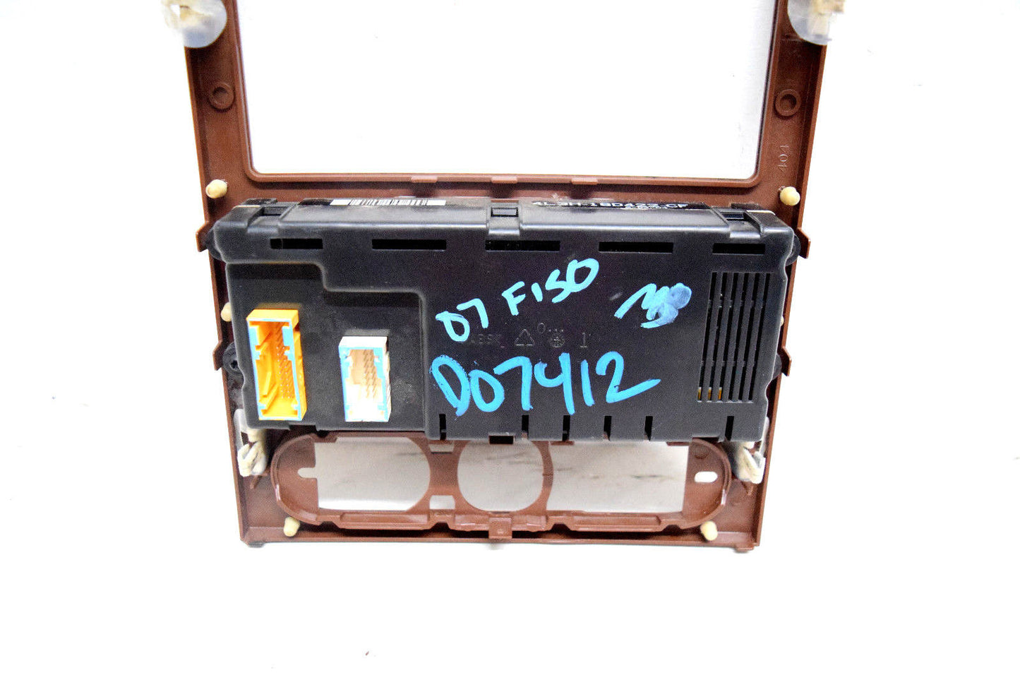 04 05 06 07 08 FORD F150 CLIMATE CONTROL RADIO DASH BEZEL WOODGRAIN