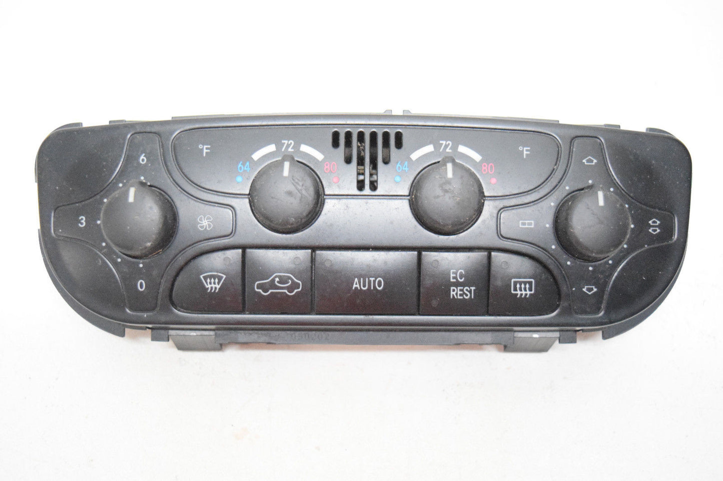 02 03 04 05 MERCEDES C230 CLIMATE CONTROL DUEL DUAL