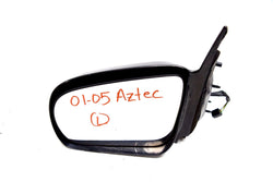 01 02 03 04 05 PONTIAC AZTEK LEFT DRIVER SIDE VIEW MIRROR BLACK