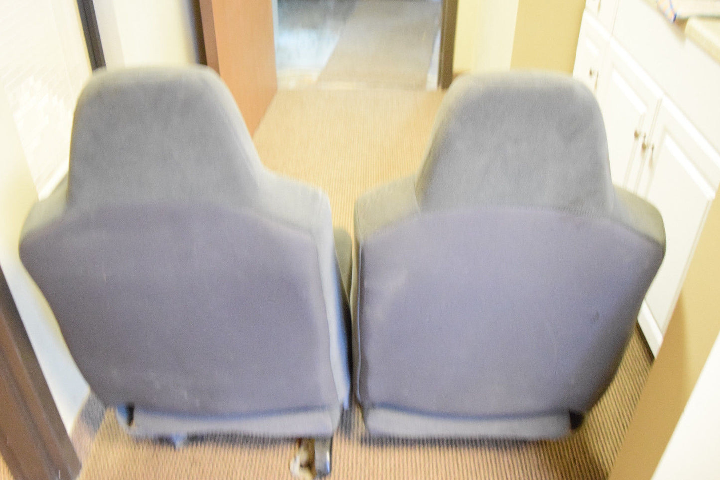 99 00 01 02 03 04 05 06 07 FORD F250 F350 DRIVER PASSENGER SEAT SET  CLOTH