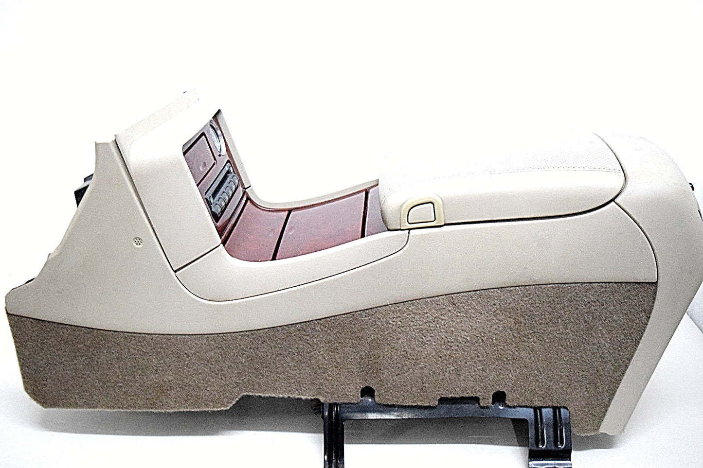 03 04 05 06 CADILLAC ESCALADE CENTER CONSOLE ARMREST CUPHOLDER WOOD GRAIN