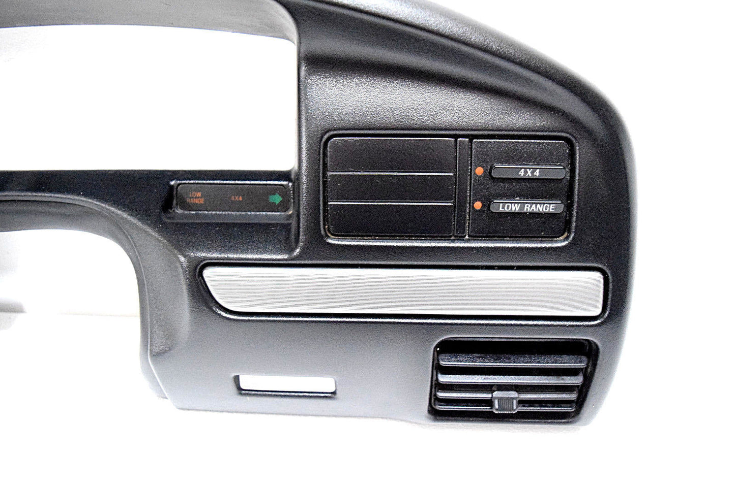92 93 94 95 96 FORD BRONCO DASH BEZEL REAR DEFROST  4X4 SWITCH (BRONCO ONLY)