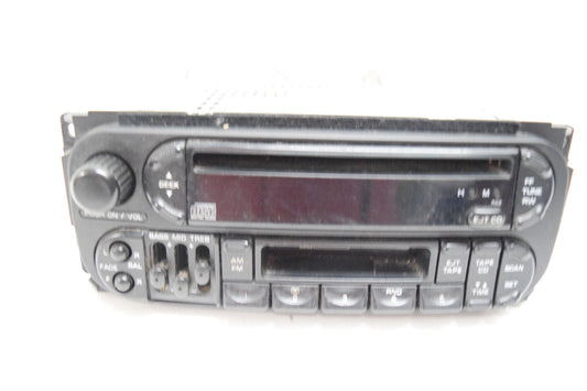 98 99 00 01 CHRYSLER JEEP DODGE RADIO CD CASSETTE PLAYER OEM