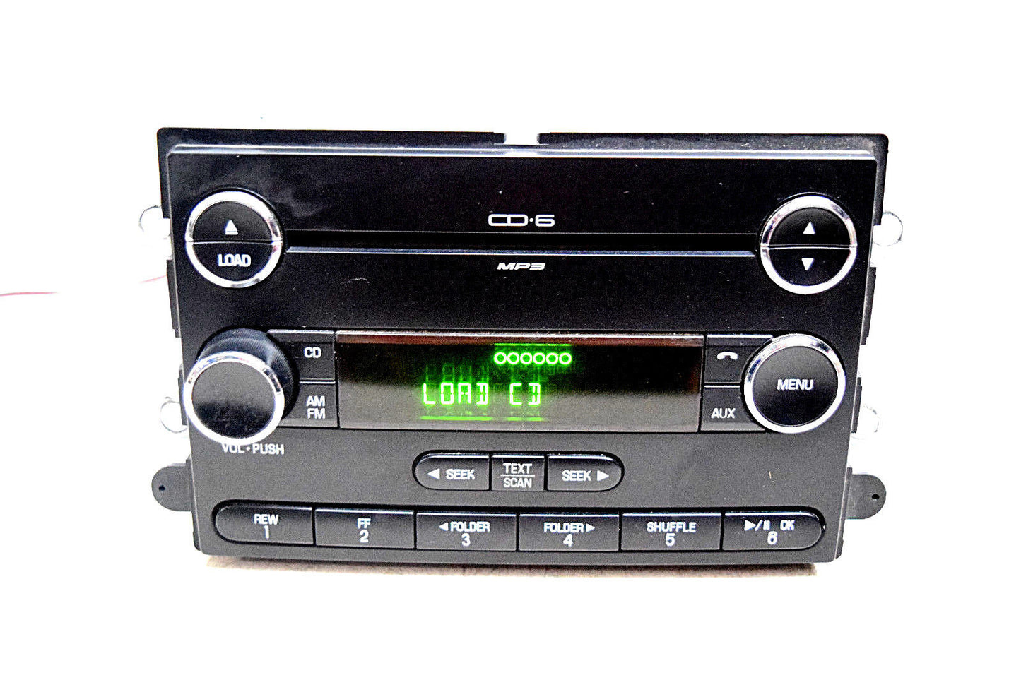 04 05 06 07 08 FORD MUSTANG F150 RADIO 6 CD PLAYER CHROME KNOBS OEM