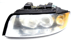 03 04 05 AUDI A4 LEFT DRIVER HEADLIGHT HEAD LIGHT