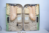 99 00 01 02 03 04 05 06 07 08 09 VW BEETLE DOOR PANEL SET GREEN TAN MANUAL