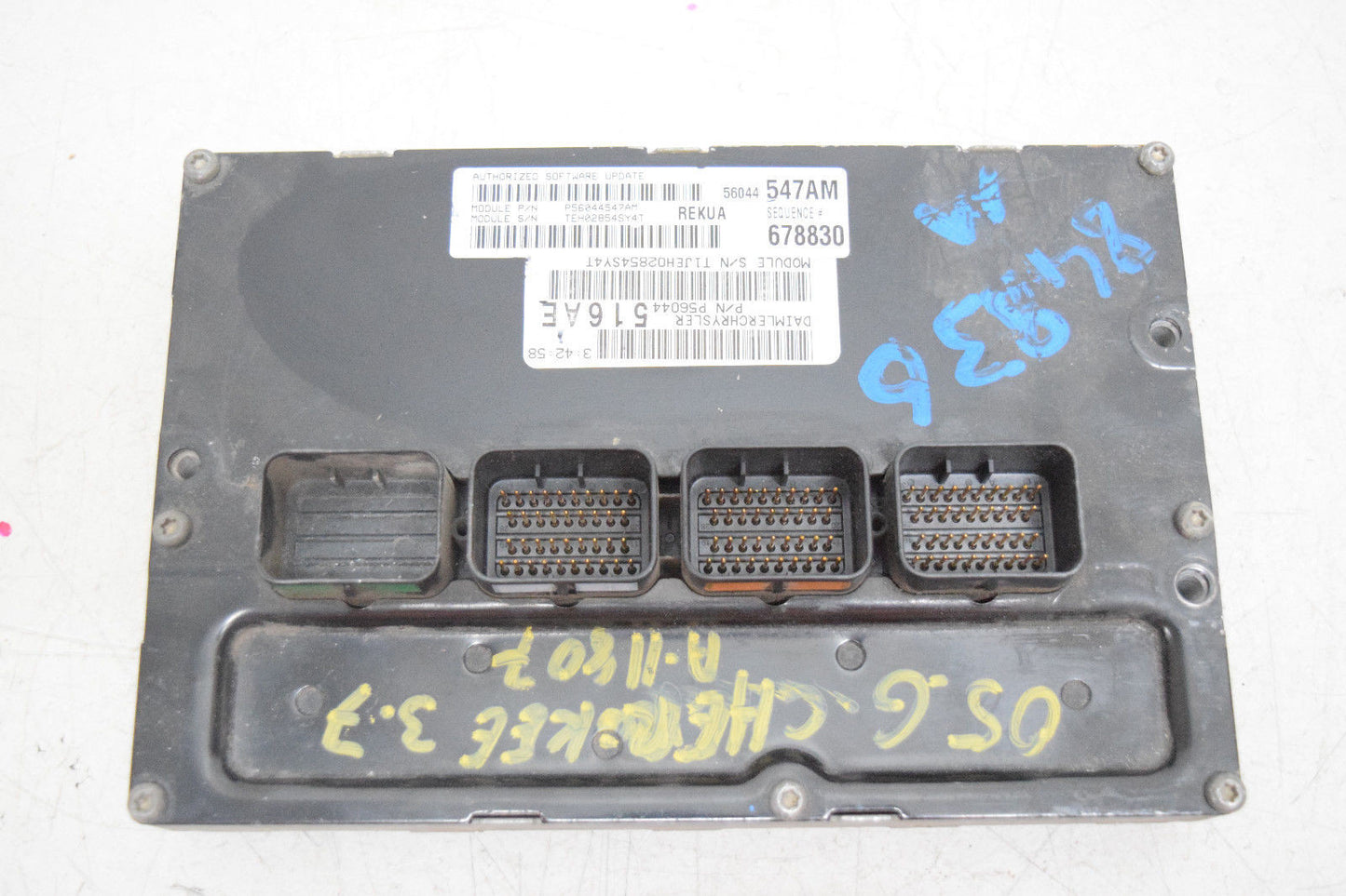 05 06 JEEP GRAND CHEROKEE ECU ECM ENGINE COMPUTER P56044547AM OEM