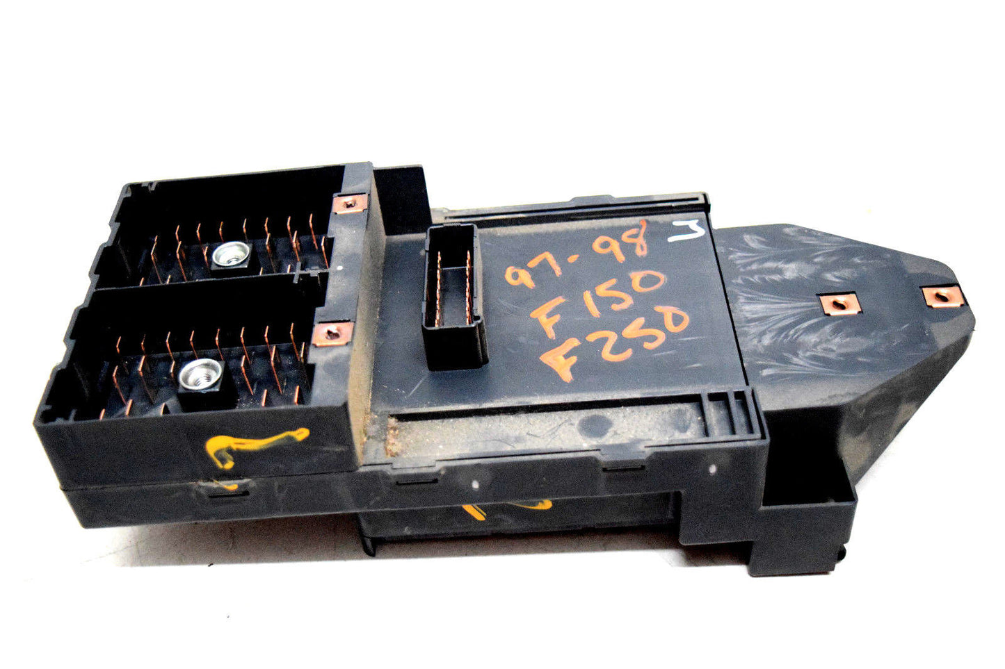 97 98 F150 F250 UNDER DASH FUSE BOX F85B14A067AA NO GEM MODULE