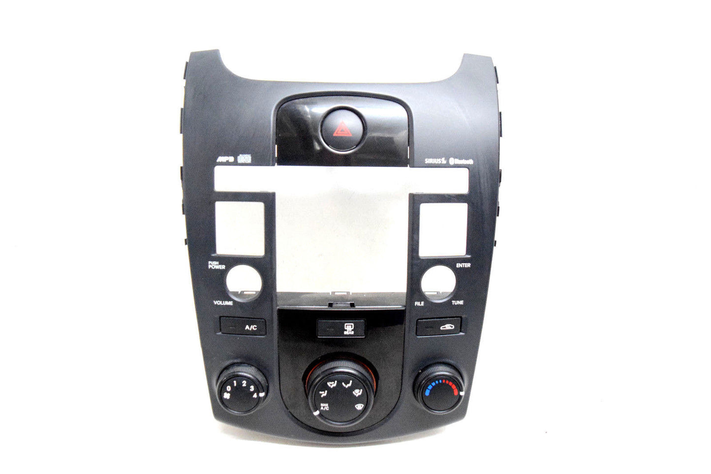 10 11 12 13 KIA FORTE CLIMATE CONTROL RADIO DASH BEZEL OEM