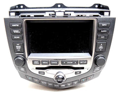 04 05 06 07 HONDA ACCORD RADIO 6 CD PLAYER GPS NAVIGATION DISPLAY HYBRID ONLY