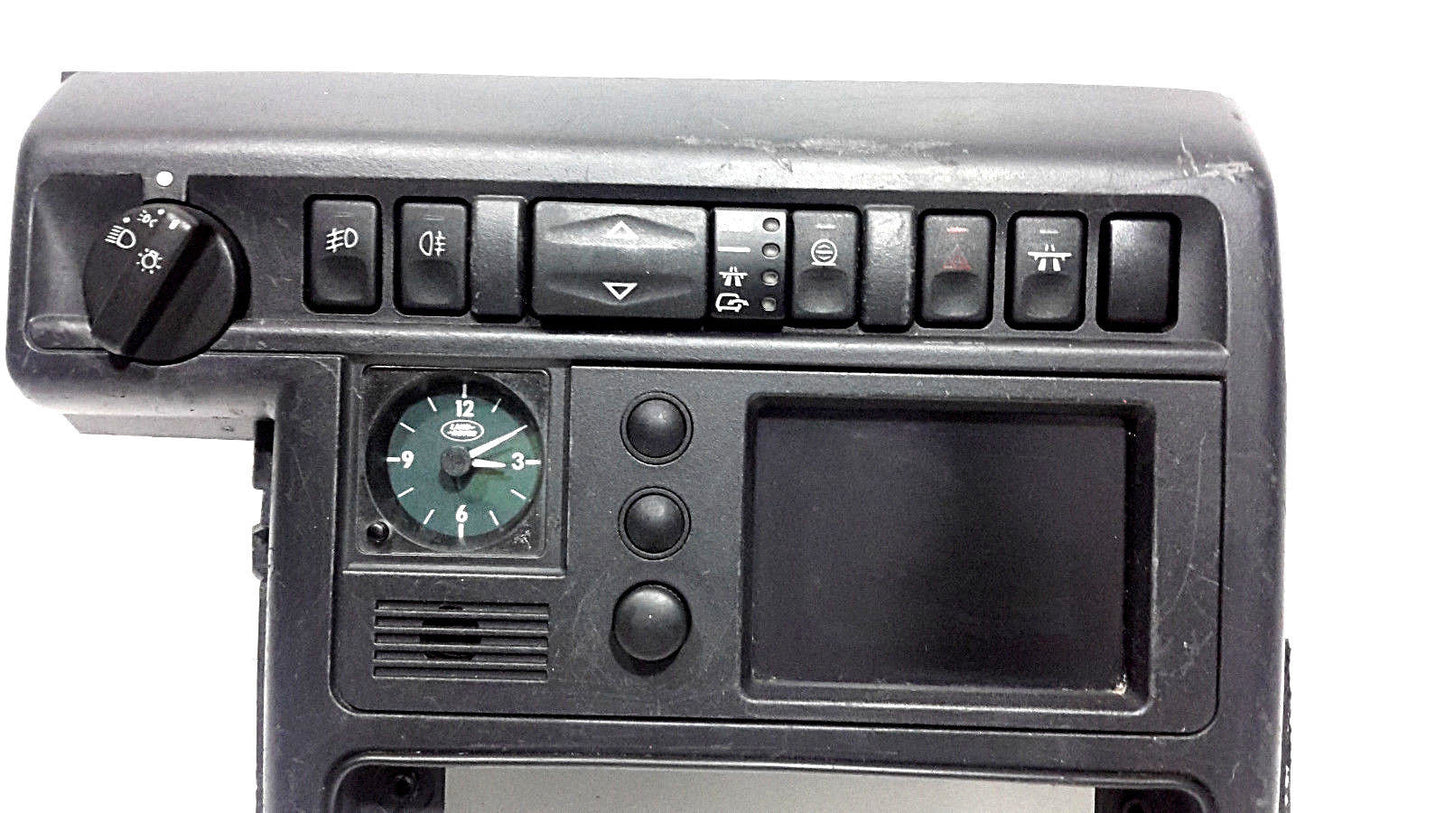00 01 02 LAND ROVER RANGE ROVER INFO DISPLAY SCREEN LIGHT CONTROL PANEL