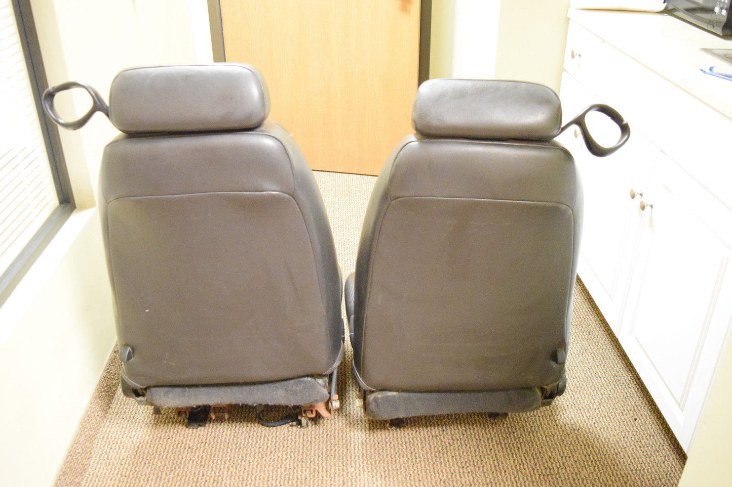 99 00 01 02 03 04 05 FORD MUSTANG GT LEATHER SEAT SET POWERED DRIVER SEAT OEM