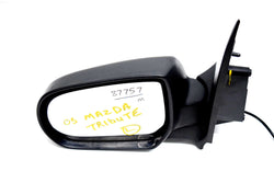 03 04 05 06 MAZDA TRIBUTE LEFT DRIVER SIDE VIEW MIRROR BLACK