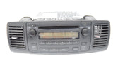 03 04 05 06 07 08 TOYOTA COROLLA RADIO CD PLAYER WITH BEZEL