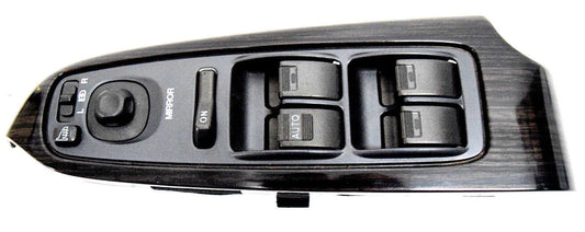 01 02 03 04 05 06 ACURA MDX WINDOW SWITCH DARK WOODGRAIN LEFT DRIVER MASTER