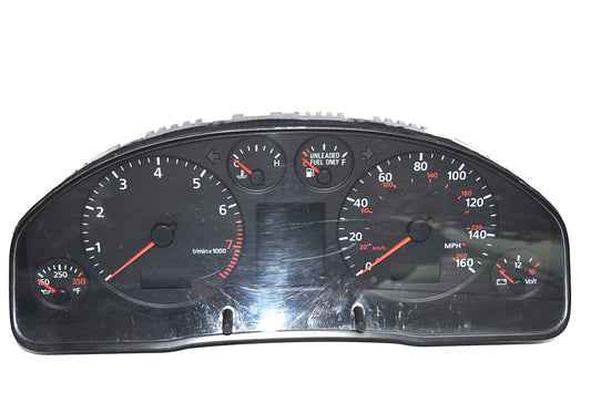 03 04 05 AUDI A4 S4 B6 INSTRUMENT CLUSTER SPEEDOMETER