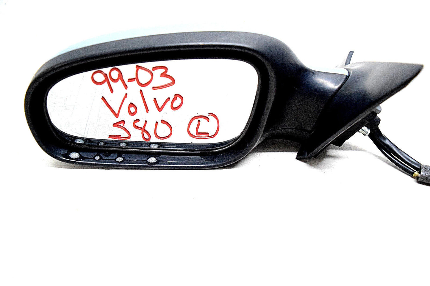 99 00 01 02 03 VOLVO S80 S90 V70 LEFT DRIVER POWER SIDE VIEW MIRROR BABY BLUE